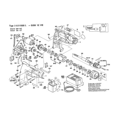 Bosch - GSB 12 VE