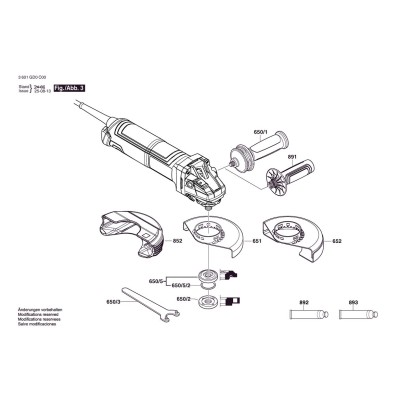 Bosch - BAG 125-3E