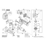 Bosch - GWS 18-125 V-LI