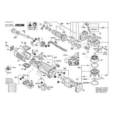 Bosch - GWS 13-125 CIEX
