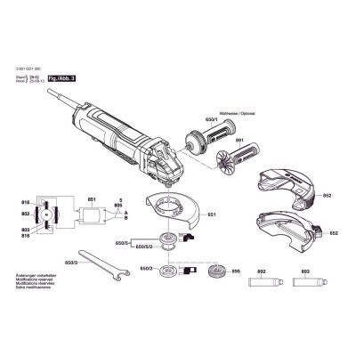 Bosch - GWS 17-125 PS