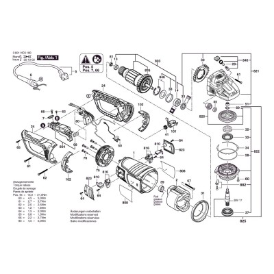 Bosch - GWS 27-230 JR
