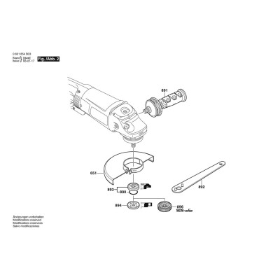 Bosch - GWS 26-180 BV