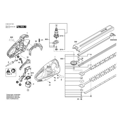Bosch - EasyHedgeCut 60