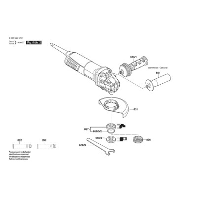 Bosch - GWS 11-125