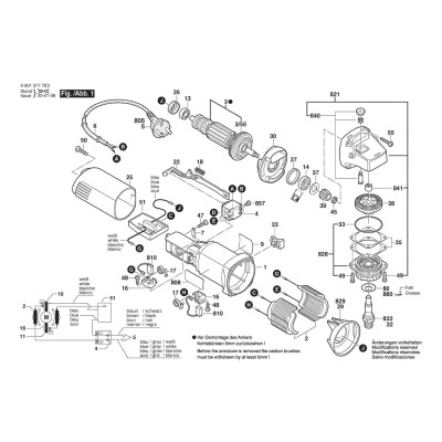 Bosch - GWS 8-125 C