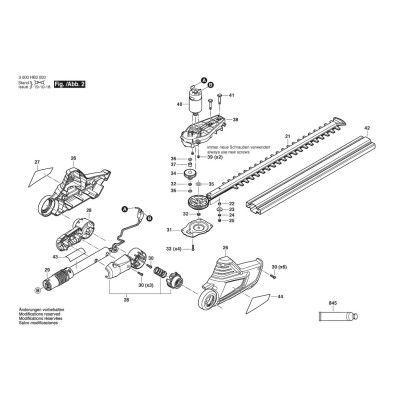 Bosch - UniversalHedgePole 18