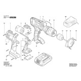 Bosch - GSR 14,4 VE-2-LI