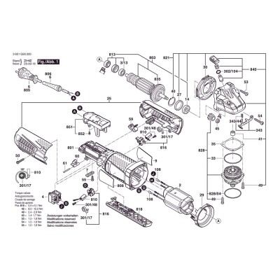 Bosch - GWS 12-125CIP