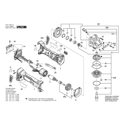 Bosch - GWS 18V-7