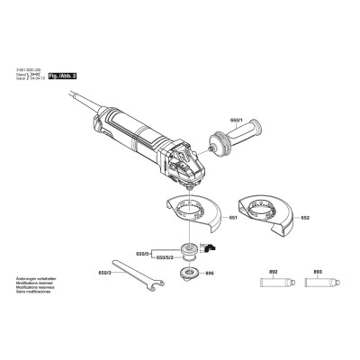 Bosch - CG14-125V Fein