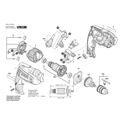 Bosch - GBM 6 RE