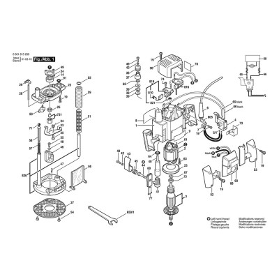 Bosch - GOF 1300 CE