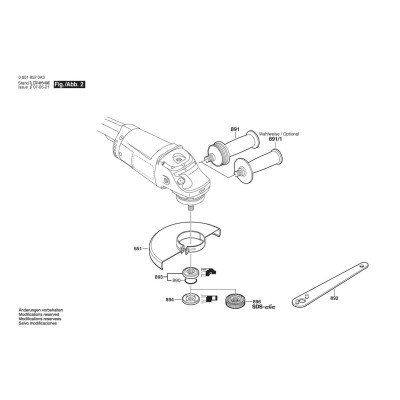 Bosch - GWS 21-230 H