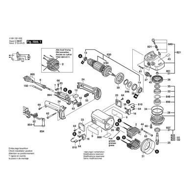 Bosch - GWS 19-180 J