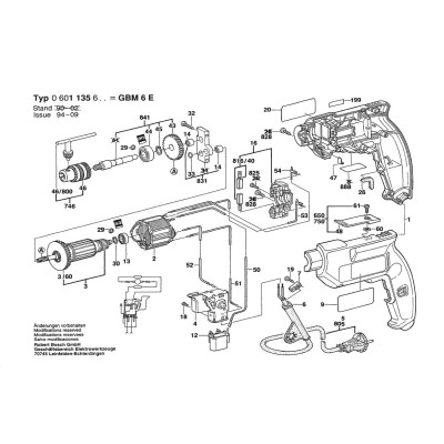 Bosch - GBM 6 E