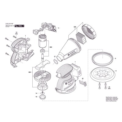 Bosch - EasyOrbit 18V-10