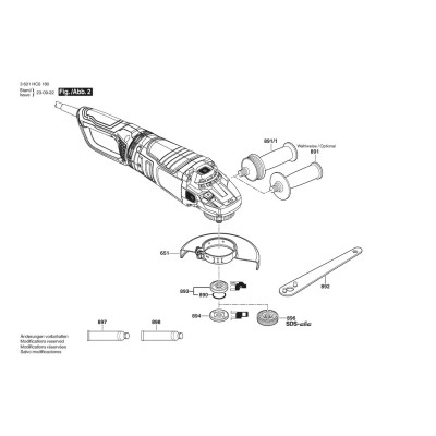 Bosch - GWS 27-230 JR