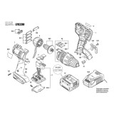 Bosch - GSB 14,4 V-EC