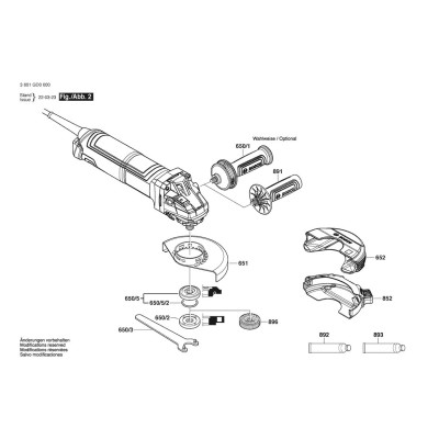 Bosch - GWS 14-125