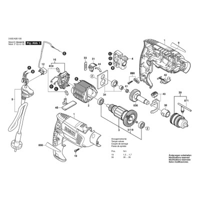 Bosch - PSB 600 RE