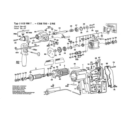 Bosch - CSB 700-2 RE