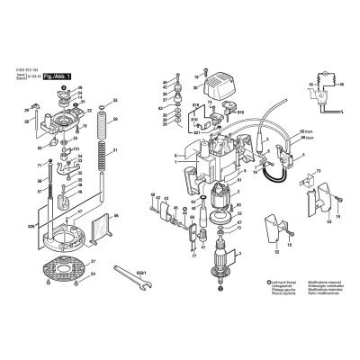 Bosch - GOF 1200