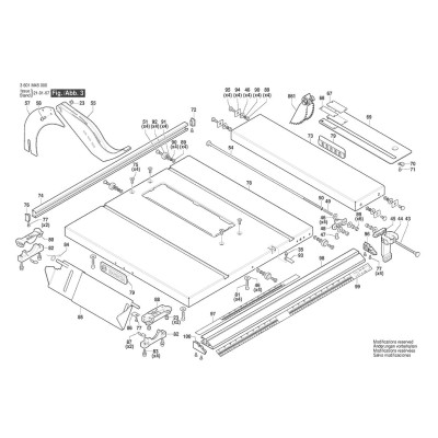 Bosch - GTS 254