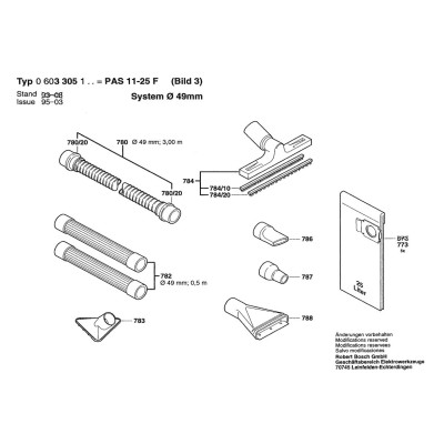 Bosch - PAS 11-25 F