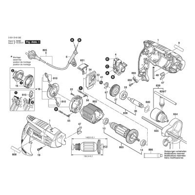 Bosch - GSB 1600 RE