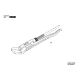 Bosch - 45° 420mm S-type cor