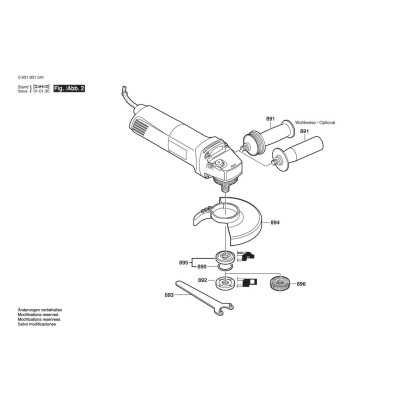 Bosch - GWS 9-125