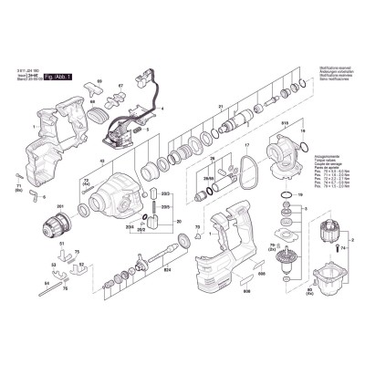 Bosch - GBH 18V-22 X