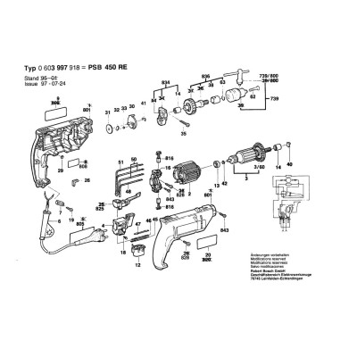Bosch - PSB 450 RE