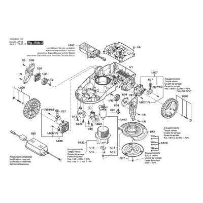 Bosch - INDEGO Auto Lawnm.