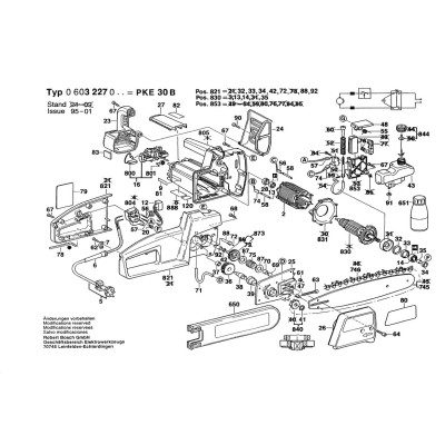 Bosch - PKE 30 B