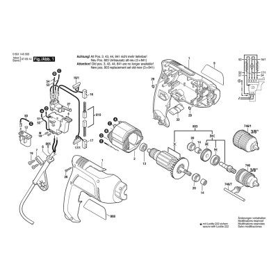 Bosch - GBM 6 RE