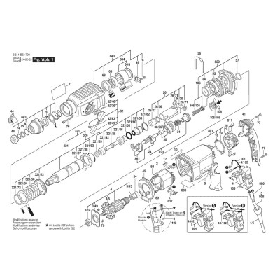 Bosch - GBH 2-26 DRE