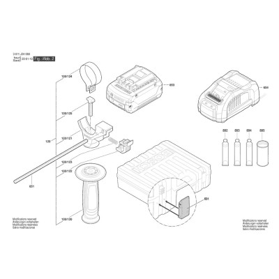 Bosch - GBH 18V-22