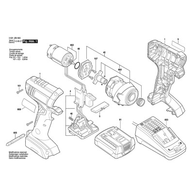 Bosch - GDR 1080-LI