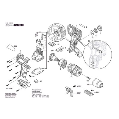 Bosch - GSB 18V-60 C