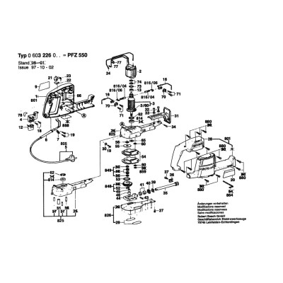 Bosch - PFZ 550