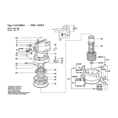 Bosch - PAS 1000-F