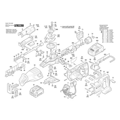 Bosch - GSA 185-LI
