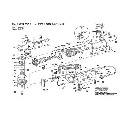 Bosch - PWS 1800