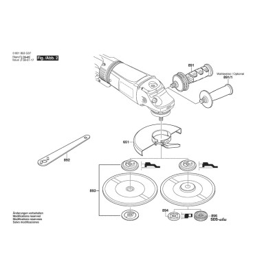 Bosch - ANGLE GRINDER