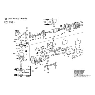 Bosch - GWS 7-115