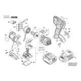 Bosch - GSR 14,4 V-EC FC2