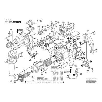 Bosch - GSB 20-2 RE