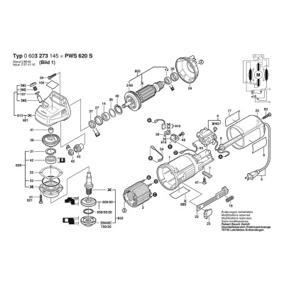 Bosch - PWS 620 S